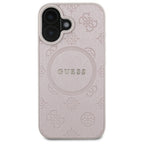 Guess MagSafe dėklas iPhone 16 – rožinis