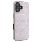 Guess MagSafe dėklas iPhone 16 – rožinis