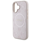 Guess MagSafe dėklas iPhone 16 – rožinis