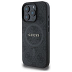 Guess MagSafe dėklas iPhone 16 Pro Max – juodas