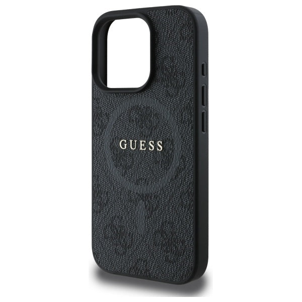 Guess MagSafe dėklas iPhone 16 Pro Max – juodas