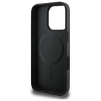 Guess MagSafe dėklas iPhone 16 Pro Max – juodas
