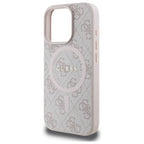 Guess MagSafe dėklas iPhone 16 Pro Max – rožinis