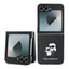 Karl Lagerfeld Saffiano dėklas Galaxy Z Flip6 – juodas -- Samsung Galaxy Z Flip 6