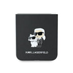 Karl Lagerfeld Saffiano dėklas Galaxy Z Flip6 – juodas -- Samsung Galaxy Z Flip 6