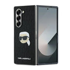 Karl Lagerfeld Saffiano dėklas Samsung Galaxy Z Fold6 – juodas -- Samsung Galaxy Z Fold 6
