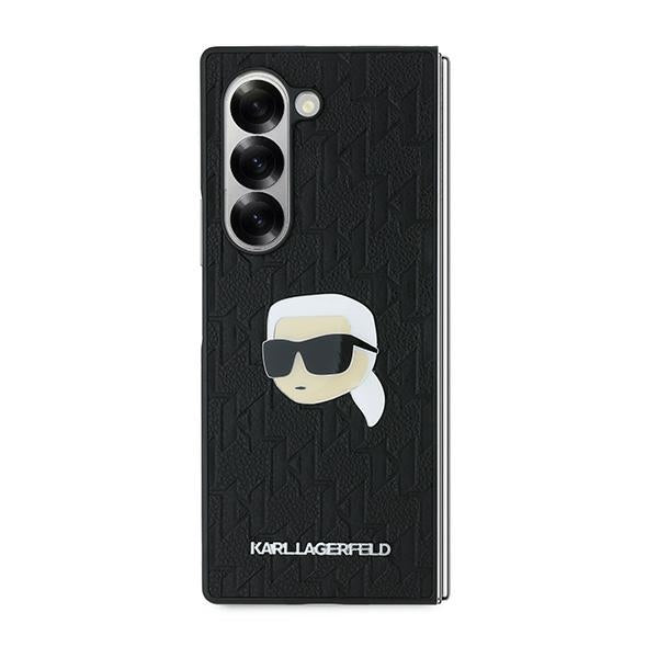 Karl Lagerfeld Saffiano dėklas Samsung Galaxy Z Fold6 – juodas -- Samsung Galaxy Z Fold 6