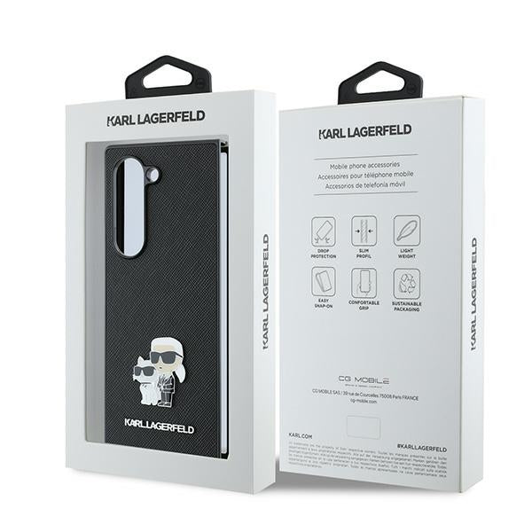 Karl Lagerfeld dėklas Galaxy Z Fold6 – juodas