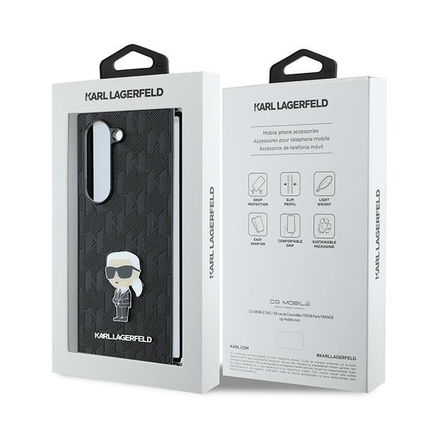 Karl Lagerfeld dėklas Samsung Galaxy Z Fold 6 – juodas