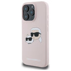 Karl Lagerfeld MagSafe dėklas iPhone 16 Pro Max – rožinis -- iPhone 16 Pro Max
