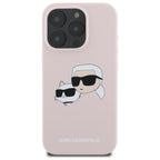 Karl Lagerfeld MagSafe dėklas iPhone 16 Pro Max – rožinis -- iPhone 16 Pro Max