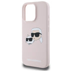 Karl Lagerfeld MagSafe dėklas iPhone 16 Pro Max – rožinis -- iPhone 16 Pro Max