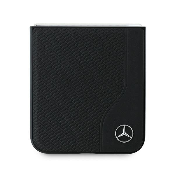 Mercedes MagSafe dėklas Galaxy Z Flip6 – juodas