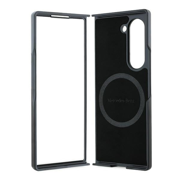 Mercedes MagSafe dėklas Samsung Galaxy Z Fold6 – juodas