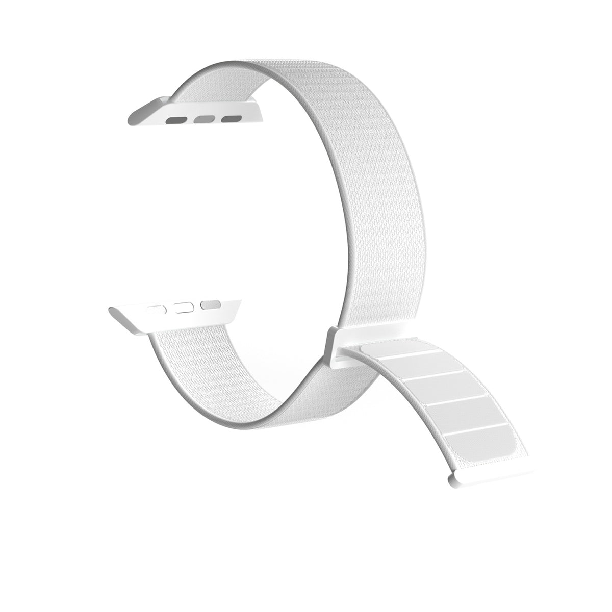 Puro Sport Nylon dirželis Apple Watch 42 / 44 / 45 / 49 mm - baltas -- Apple Watch