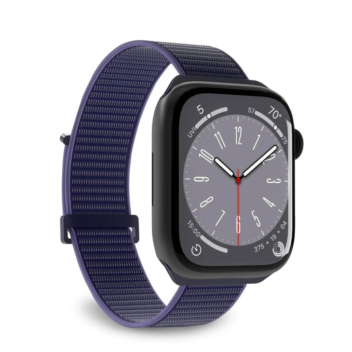 Puro Sport nailono dirželis Apple Watch 42 / 44 / 45 / 49 mm - Mėlynas -- Apple Watch