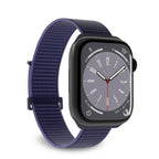 Puro Sport nailono dirželis Apple Watch 42 / 44 / 45 / 49 mm - Mėlynas -- Apple Watch