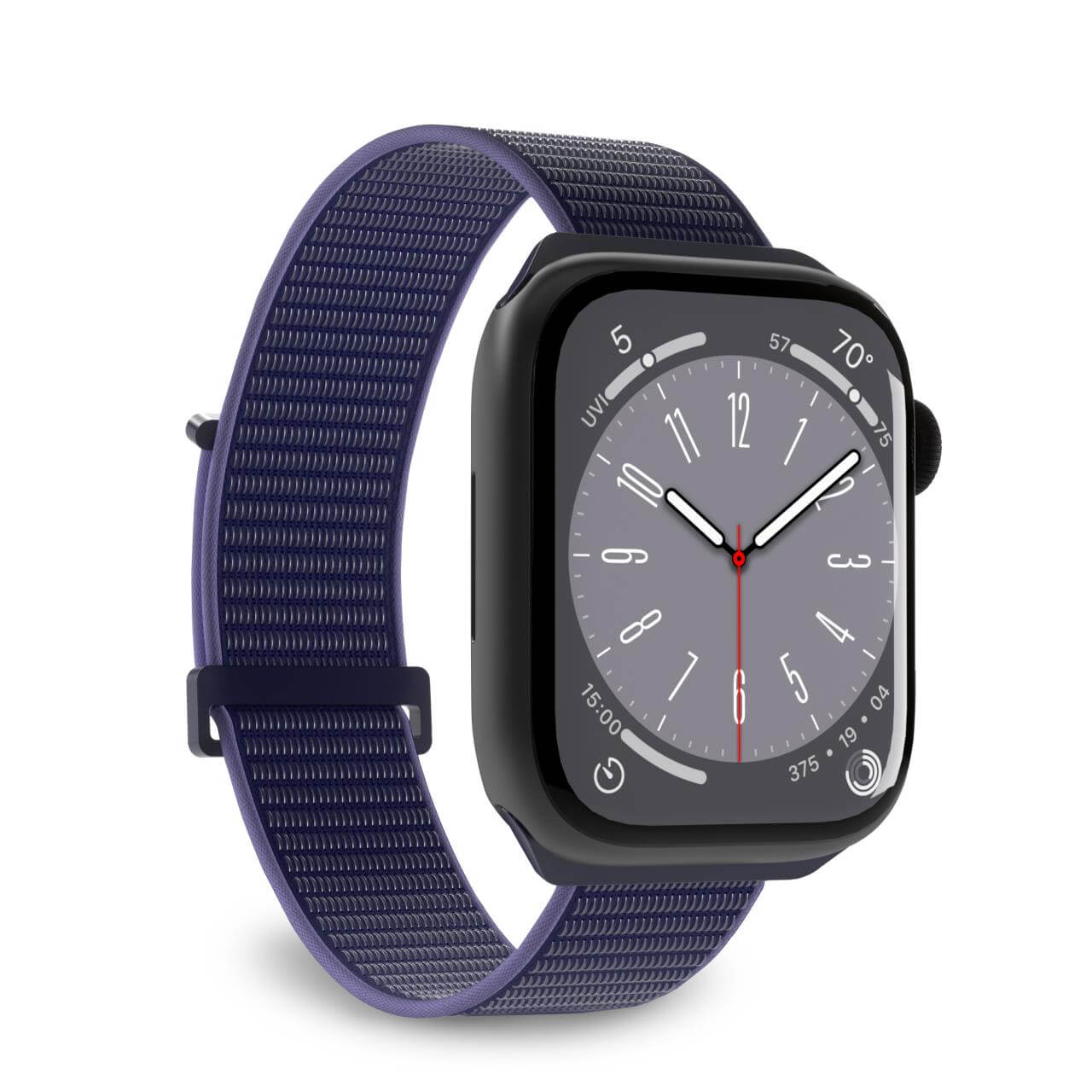 Puro Sport nailono dirželis Apple Watch 42 / 44 / 45 / 49 mm - Mėlynas -- Apple Watch