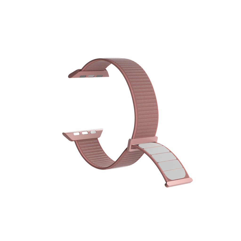 Puro Sport nailono dirželis Apple Watch 38 / 40 / 41 mm - Rožinis -- Apple Watch