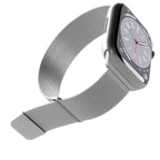 Puro Milanese nerūdijančio plieno dirželis Apple Watch 42 / 44 / 45 / 49 mm - Sidabrinis -- Apple Watch