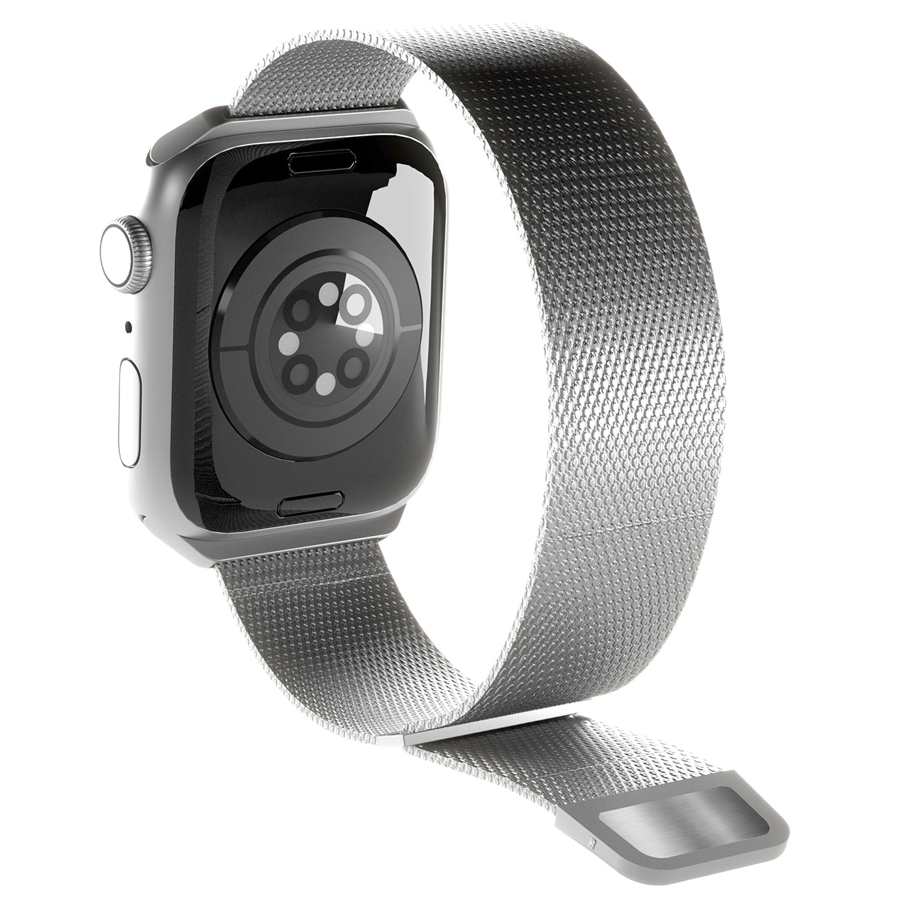 Puro Milanese nerūdijančio plieno dirželis Apple Watch 42 / 44 / 45 / 49 mm - Sidabrinis -- Apple Watch