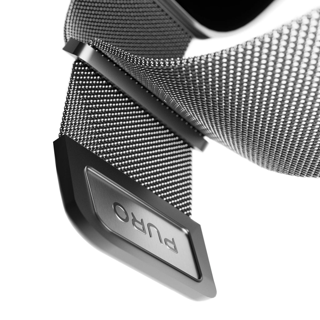 Puro Milanese nerūdijančio plieno dirželis Apple Watch 42 / 44 / 45 / 49 mm - Sidabrinis -- Apple Watch