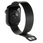Puro 'MILANESE' laikrodžio dirželis Apple Watch 42-44-45-49m, juodas -- Apple Watch