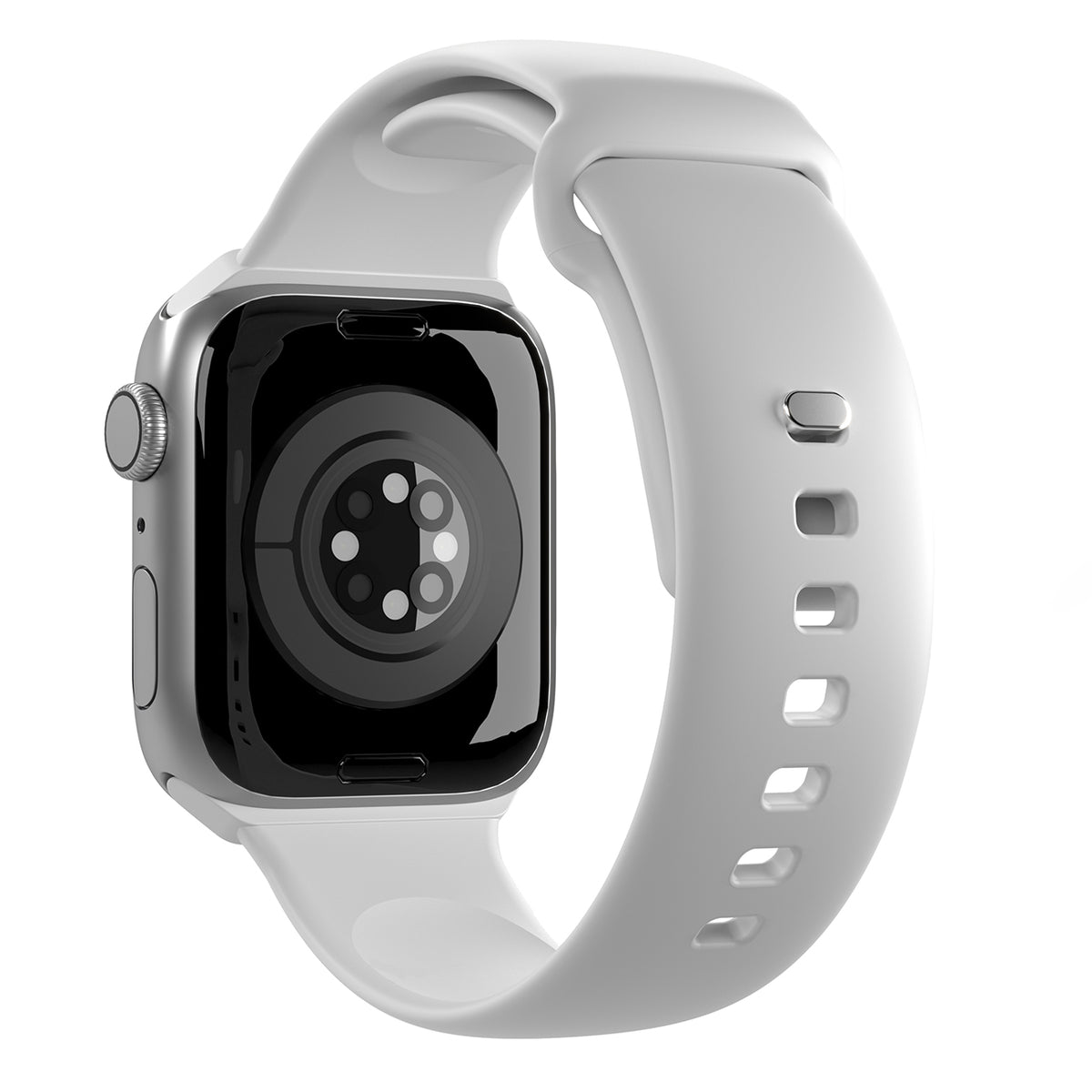 Puro Icon silikoninis dirželis Apple Watch 42 / 44 / 45 / 49 mm - Baltas (2 vnt.) -- Apple Watch