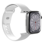 Puro Icon silikoninis dirželis Apple Watch 42 / 44 / 45 / 49 mm - Baltas (2 vnt.) -- Apple Watch