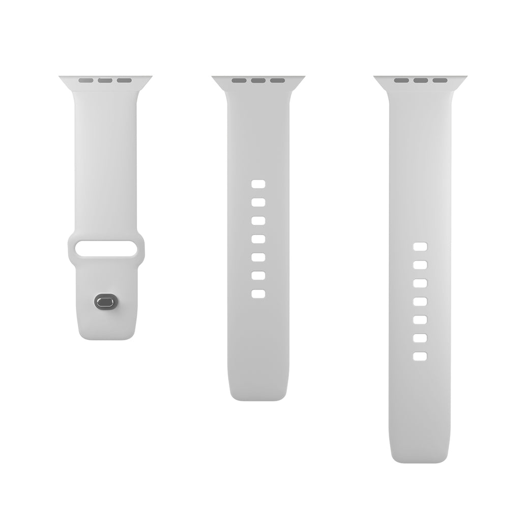 Puro Icon silikoninis dirželis Apple Watch 42 / 44 / 45 / 49 mm - Baltas (2 vnt.) -- Apple Watch