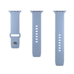 Puro Icon silikoninis dirželis Apple Watch 42 / 44 / 45 / 49 mm - Šviesiai mėlynas (2 vnt.) -- Apple Watch