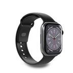 Puro Icon silikoninis dirželis Apple Watch 42 / 44 / 45 / 49 mm - Juodas (2 vnt.) -- Apple Watch
