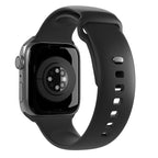Puro Icon silikoninis dirželis Apple Watch 42 / 44 / 45 / 49 mm - Juodas (2 vnt.) -- Apple Watch