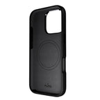 Puro Icon Mag Pro MagSafe silikoninis dėklas skirtas iPhone 16 Pro - juodas -- iPhone 16 Pro