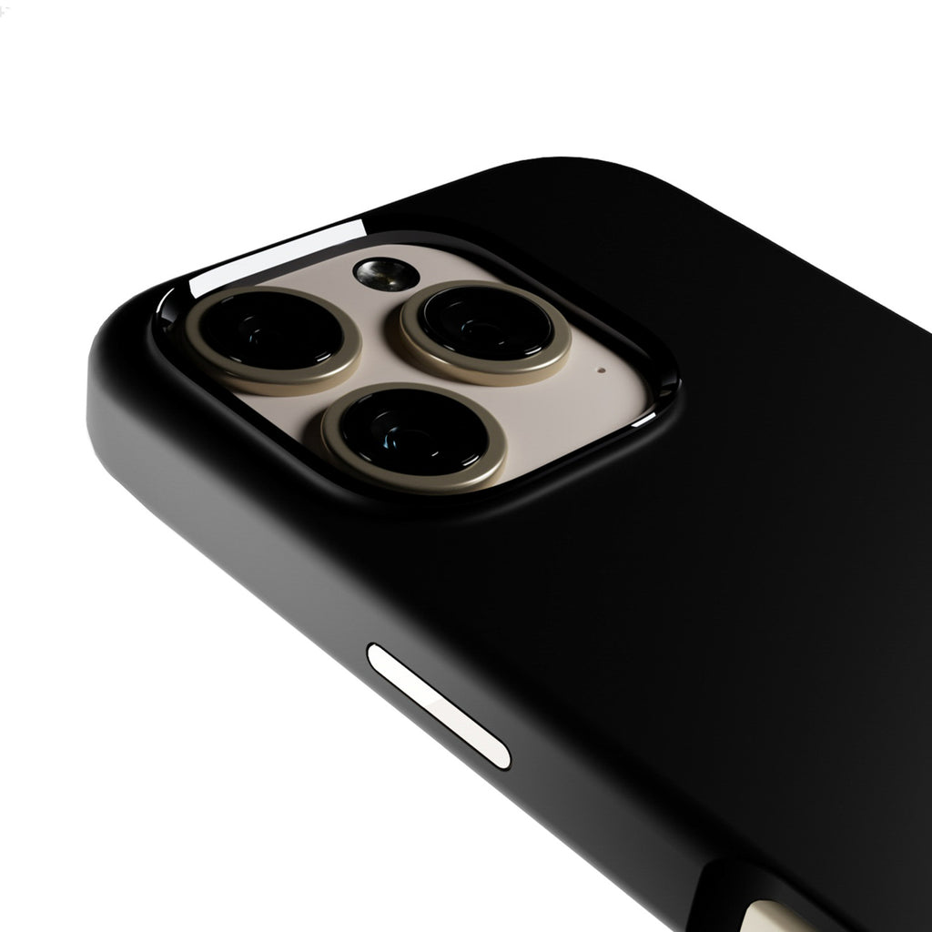 Puro Icon Mag Pro MagSafe silikoninis dėklas skirtas iPhone 16 Pro - juodas -- iPhone 16 Pro