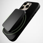 Puro Icon Mag Pro MagSafe silikoninis dėklas skirtas iPhone 16 Pro - juodas -- iPhone 16 Pro