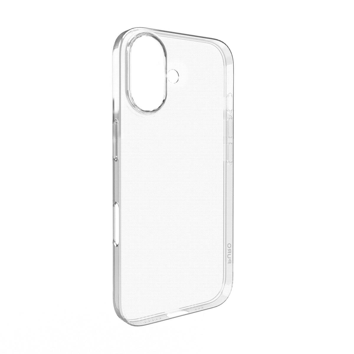 Puro 03 Nude silikoninis dėklas iPhone 16 - Skaidrus -- iPhone 16
