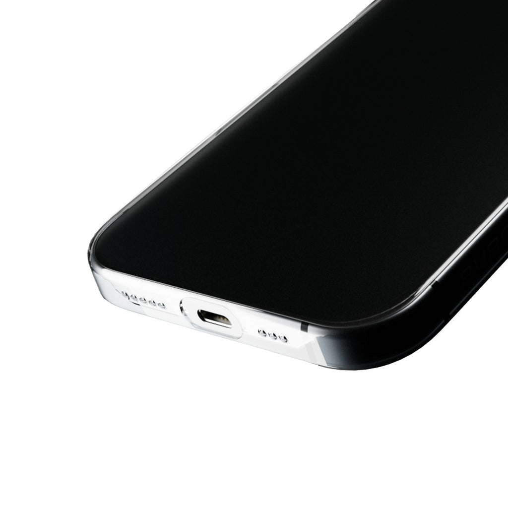 Puro 03 Nude silikoninis dėklas iPhone 16 - Skaidrus -- iPhone 16