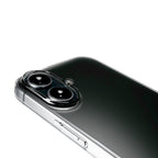 Puro 03 Nude silikoninis dėklas iPhone 16 - Skaidrus -- iPhone 16