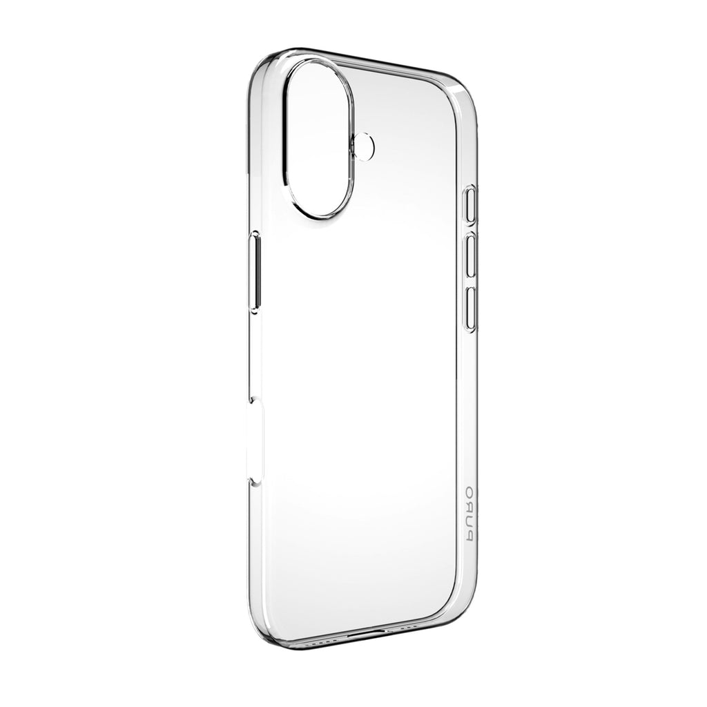 Puro 03 Nude silikoninis dėklas iPhone 16 - Skaidrus -- iPhone 16