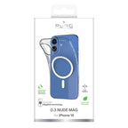 Puro 03 Mag MagSafe Silicone Case for iPhone 16 - Skaidri -- iPhone 16