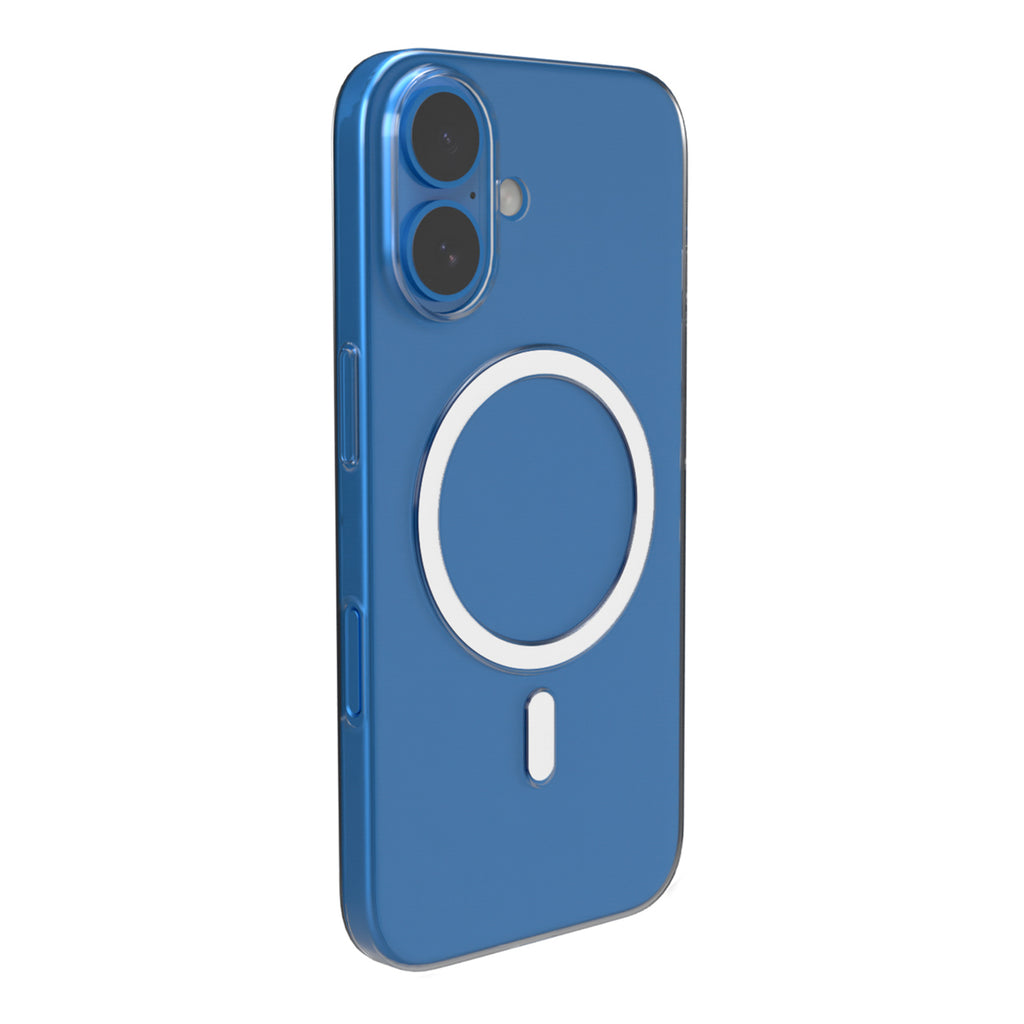 Puro 03 Mag MagSafe Silicone Case for iPhone 16 - Skaidri -- iPhone 16
