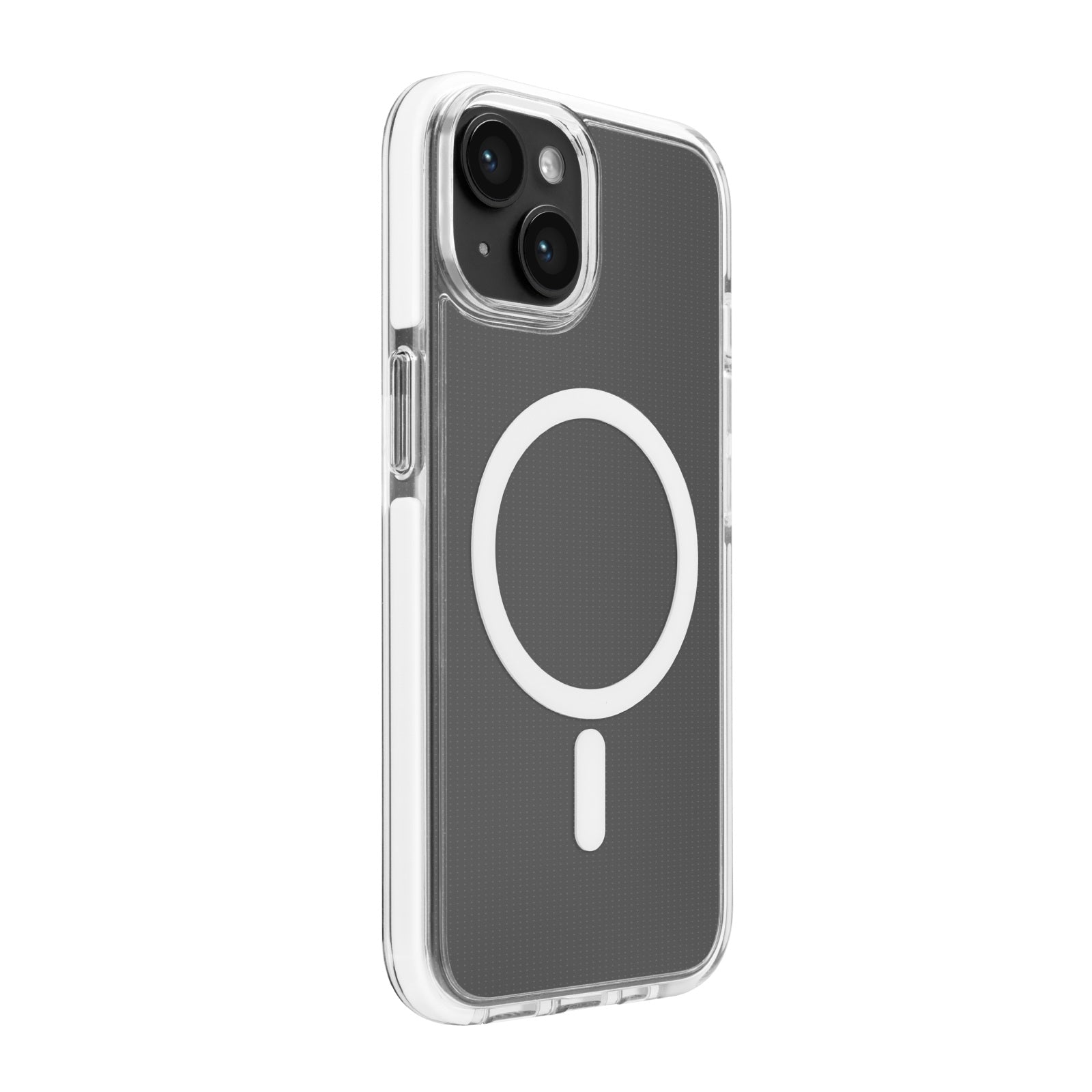 Puro Lite Mag Pro MagSafe silikoninis dėklas iPhone 15 – skaidrus