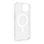 Puro MagSafe silikoninis dėklas iPhone 14 Pro – skaidrus