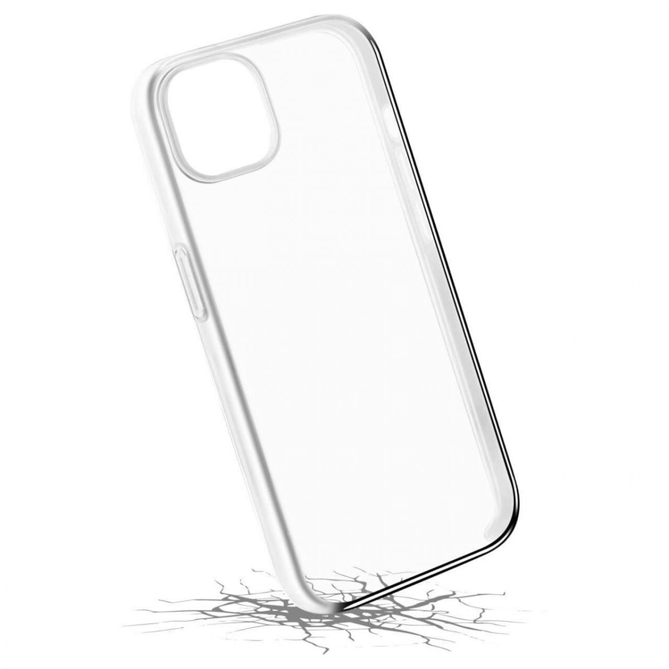Skaidrus Puro Impact Clear dėklas iPhone 14/13