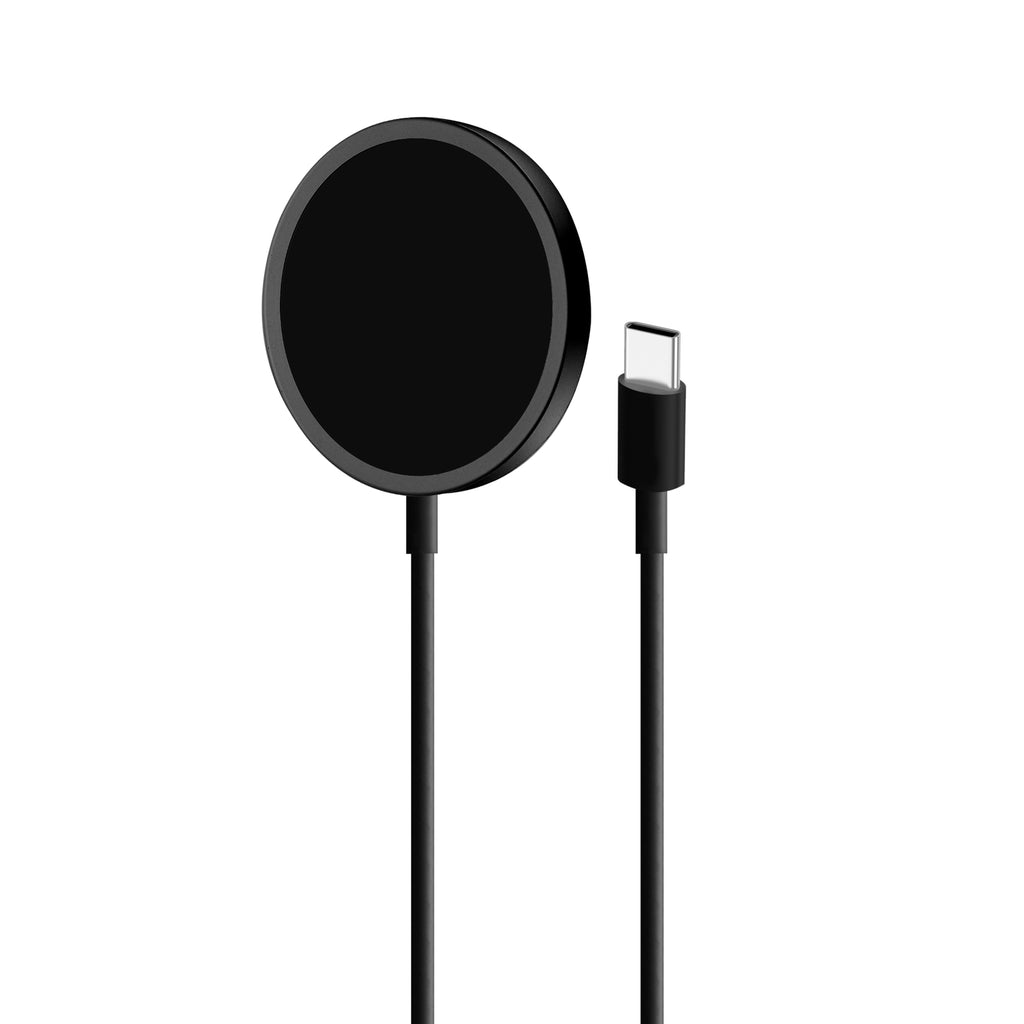 Puro Magnetico indukcinis įkroviklis su MagSafe 1m - juodas
