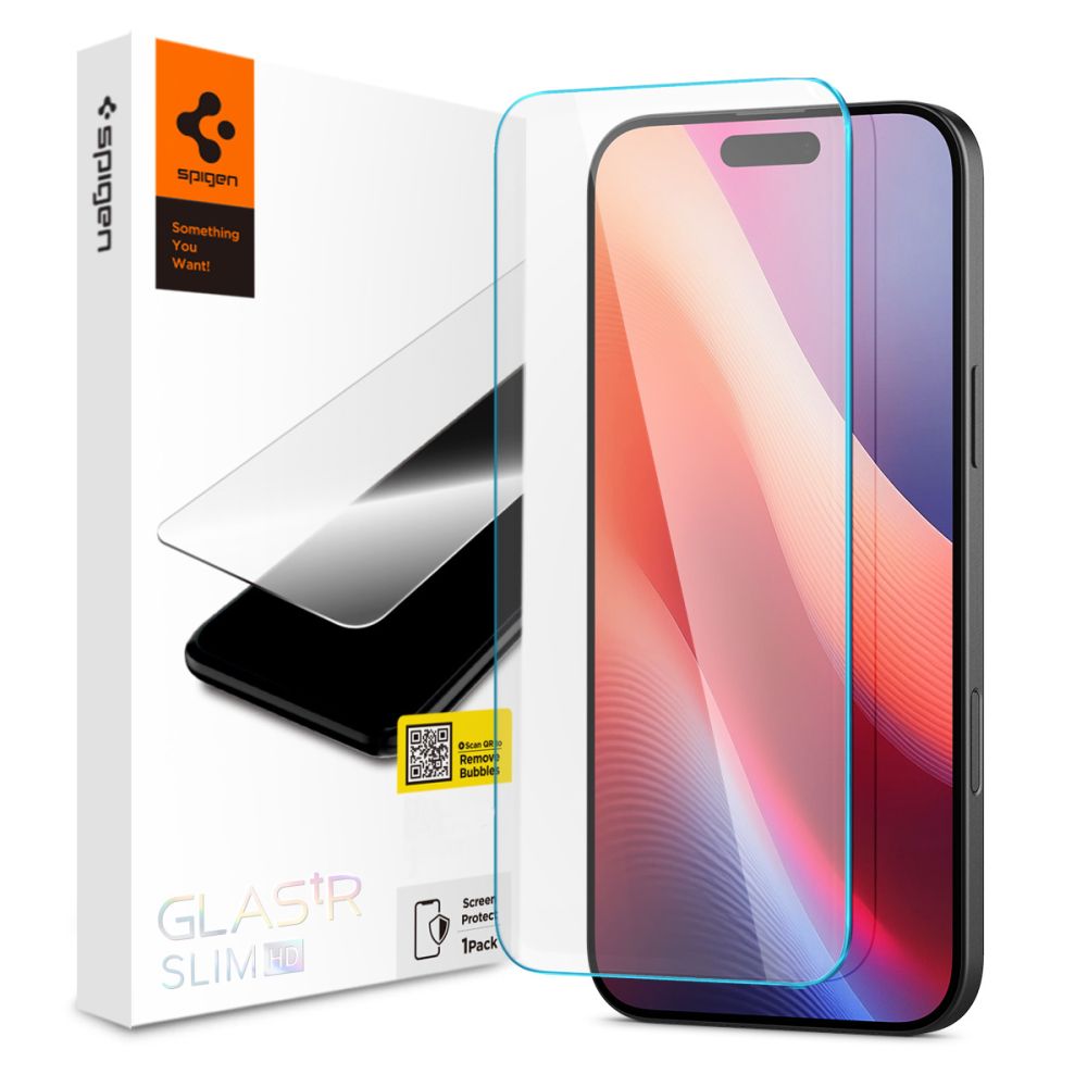 Spigen Glas.TR Slim grūdintas stiklas iPhone 15/16