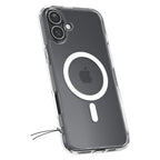 Spigen Ultra Hybrid MagSafe dėklas iPhone 16 – baltas