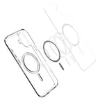 Spigen Ultra Hybrid MagSafe dėklas iPhone 16 – baltas