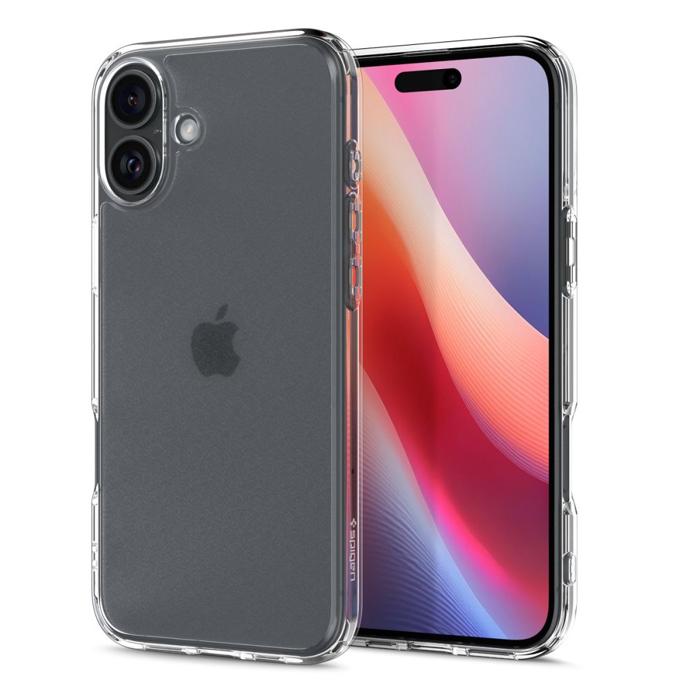 Spigen Ultra Hybrid dėklas iPhone 16 – skaidrus